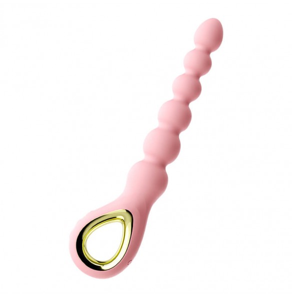 MizzZee - Passion Anal Pull Beads (Chargeable - Pink)